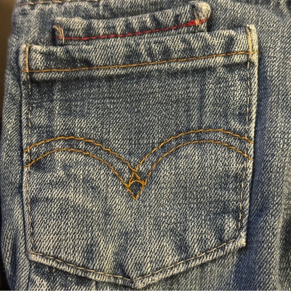 VTG LEVI’S Rare 3T Workwear Little Levi’s Carpenter Jeans - Picture 7 of 8